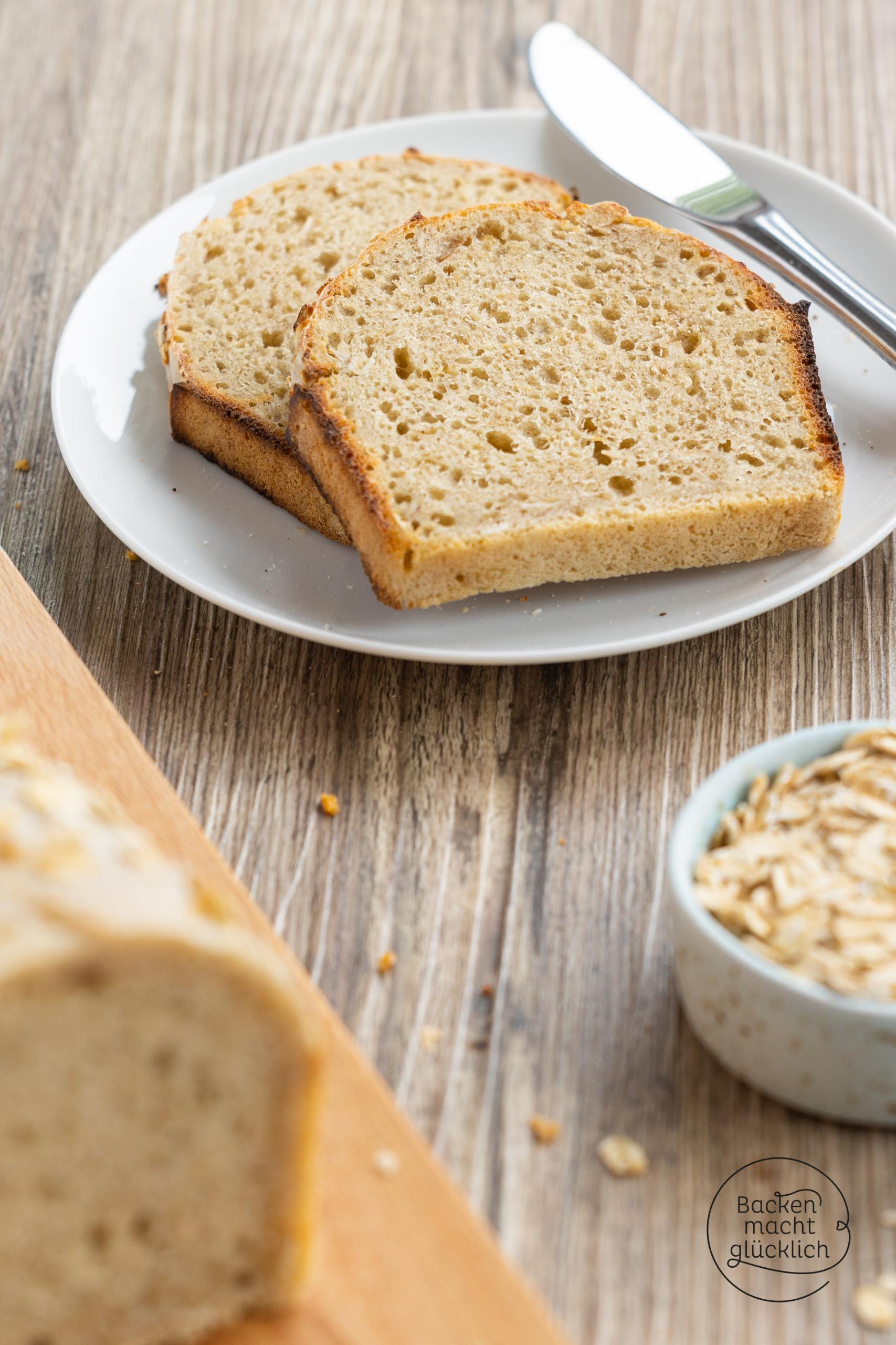 Sauerteigbrot mit Haferflocken