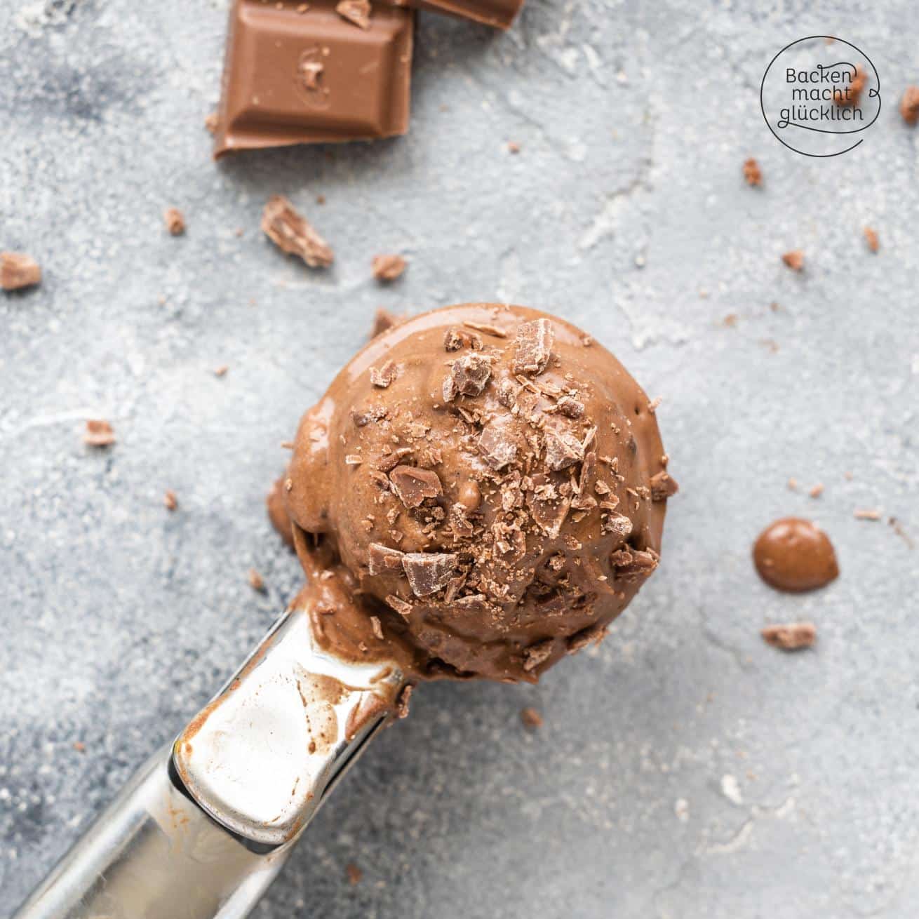 Schokoeis: einfach & schnell | Backen macht glücklich Schokoeis: einfach & schnell | Backen macht glücklich