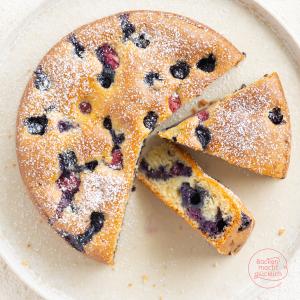 veganer Beeren-Kuchen