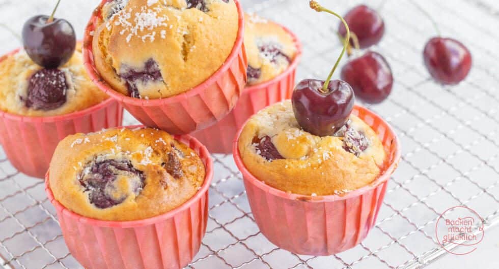 einfaches Kirschmuffins Rezept