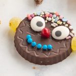 Waffelsnack Gesicht