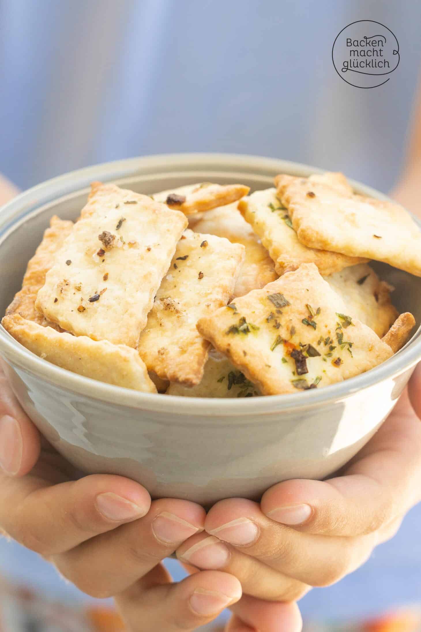 Selbstgemachte Cracker | Backen macht glücklich
