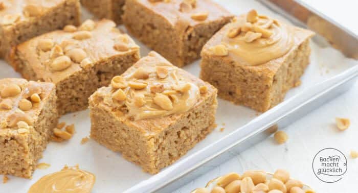 Low Carb Erdnusbutter-Kuchen