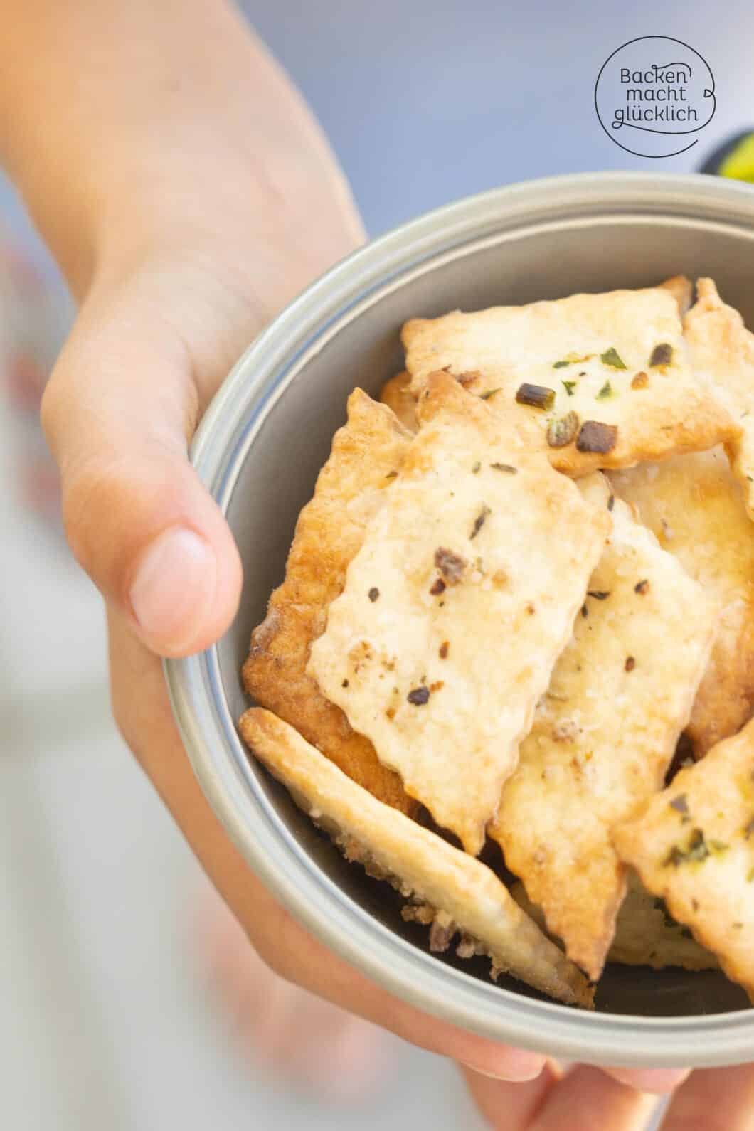 Selbstgemachte Cracker | Backen macht glücklich