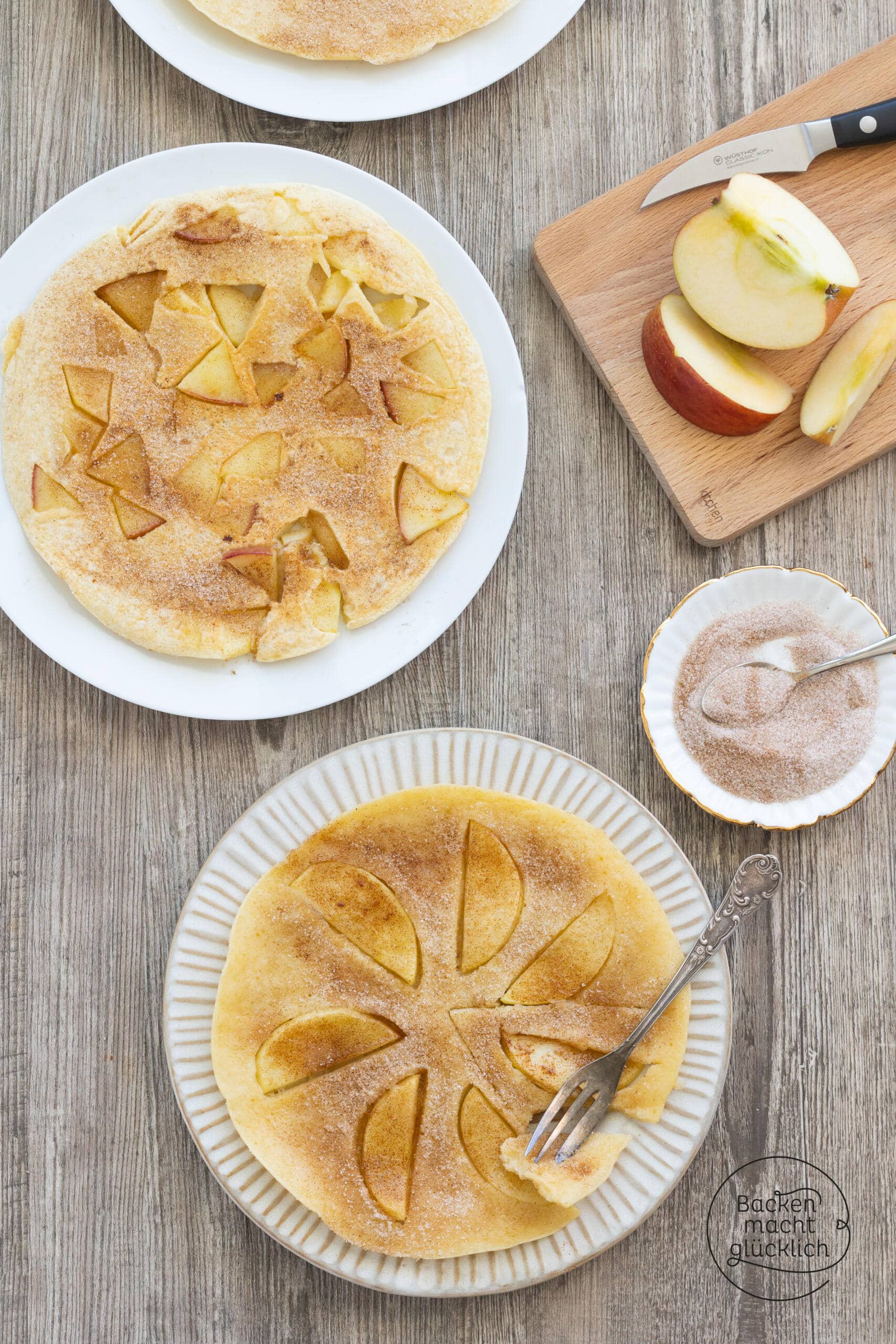 Apfelpfannkuchen Rezept