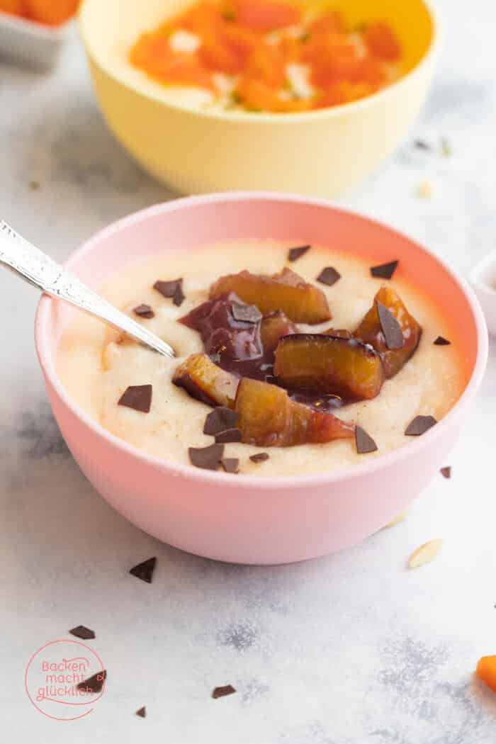 Grießbrei Rezept | Backen macht glücklich