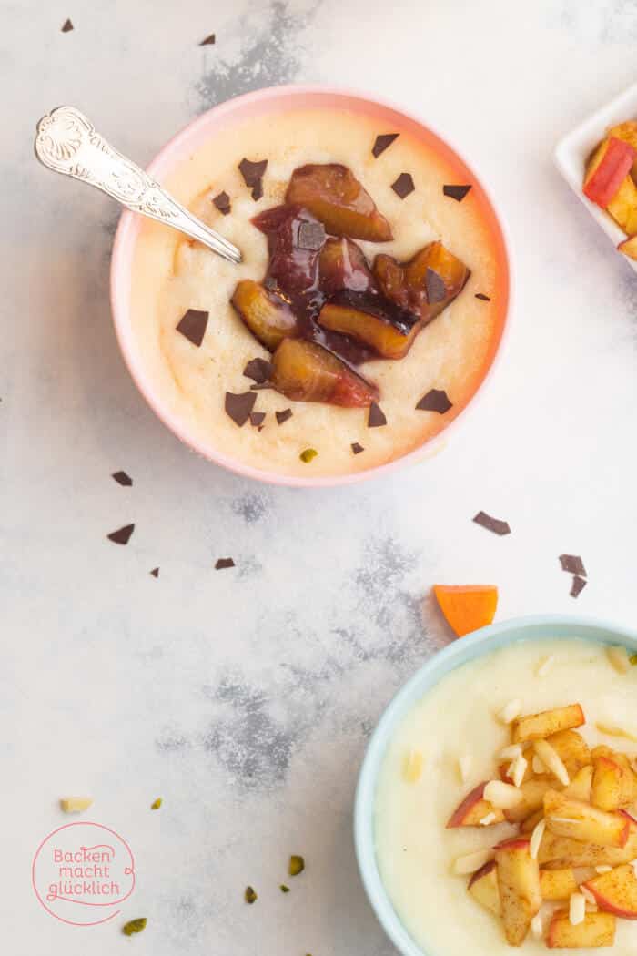 Grießbrei Rezept | Backen macht glücklich