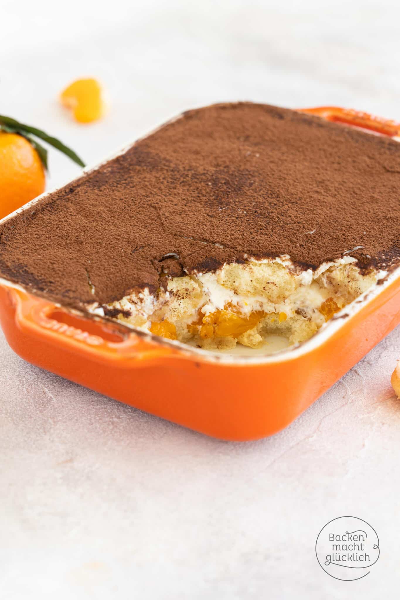 einfaches Mandarinen Tiramisu