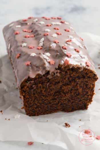 Kuchen mit Glühwein