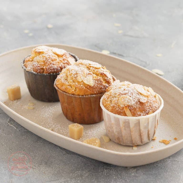 Schnelle, saftige Marzipan-Muffins