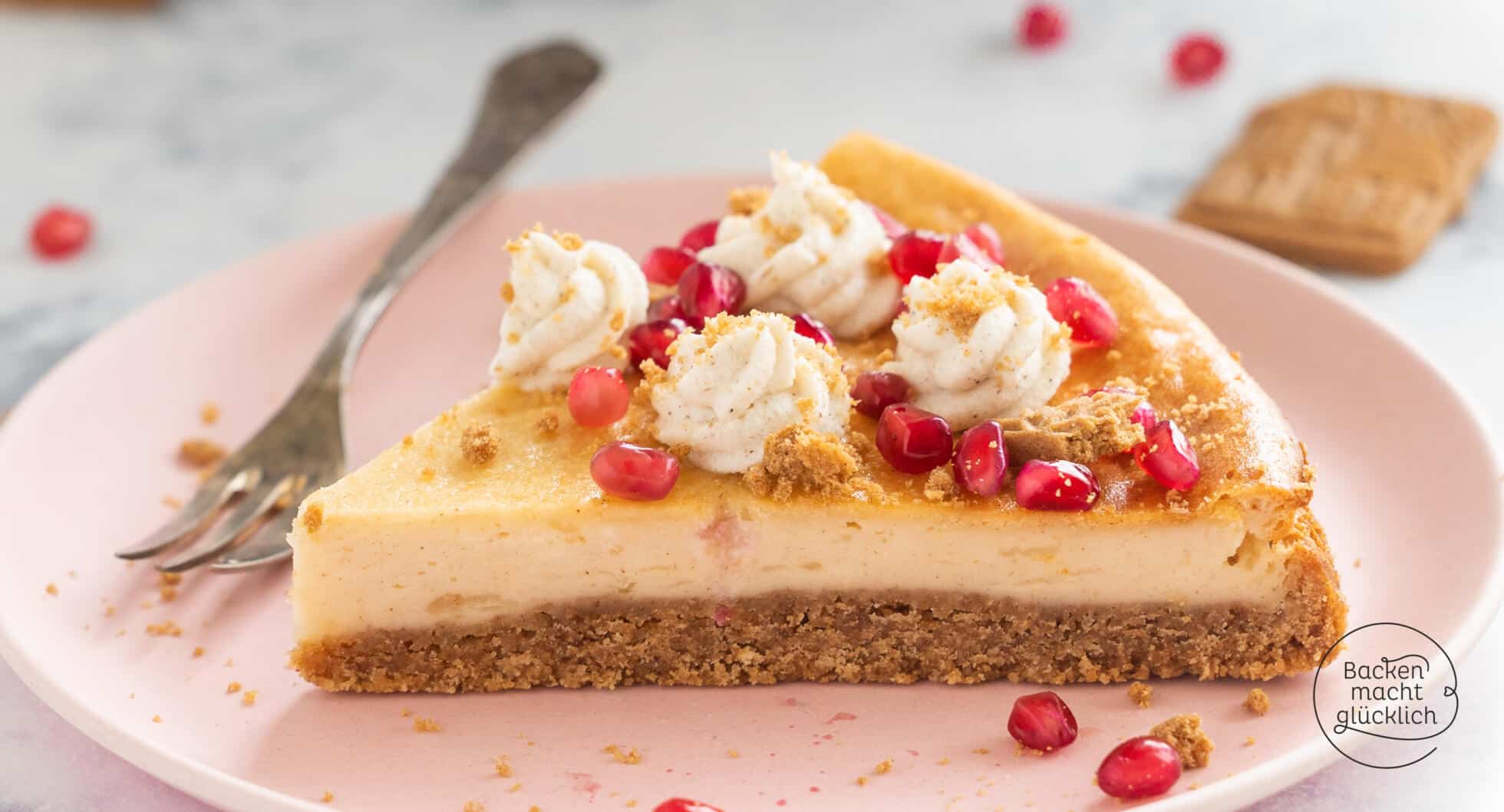 Spekulatius-Cheesecake | Backen macht glücklich Spekulatius-Cheesecake | Backen macht glücklich