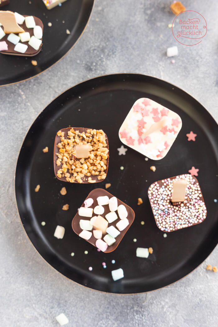 Trinkschokolade am Stiel | Backen macht glücklich Trinkschokolade am Stiel | Backen macht glücklich