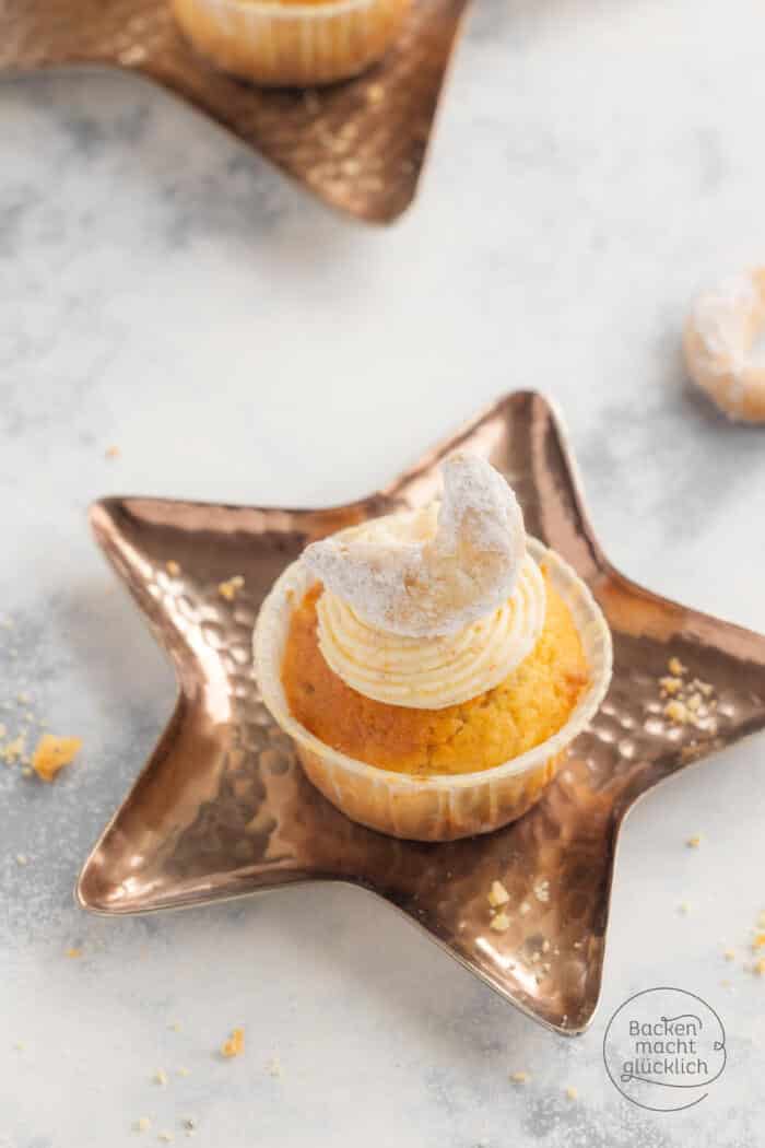 Vanillekipferl-Cupcakes | Backen macht glücklich Vanillekipferl-Cupcakes | Backen macht glücklich