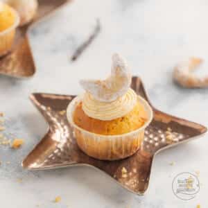 Vanillekipferl-Cupcakes