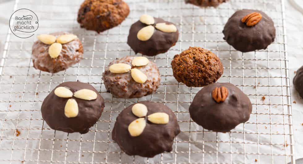 vegane Lebkuchen mit Datteln