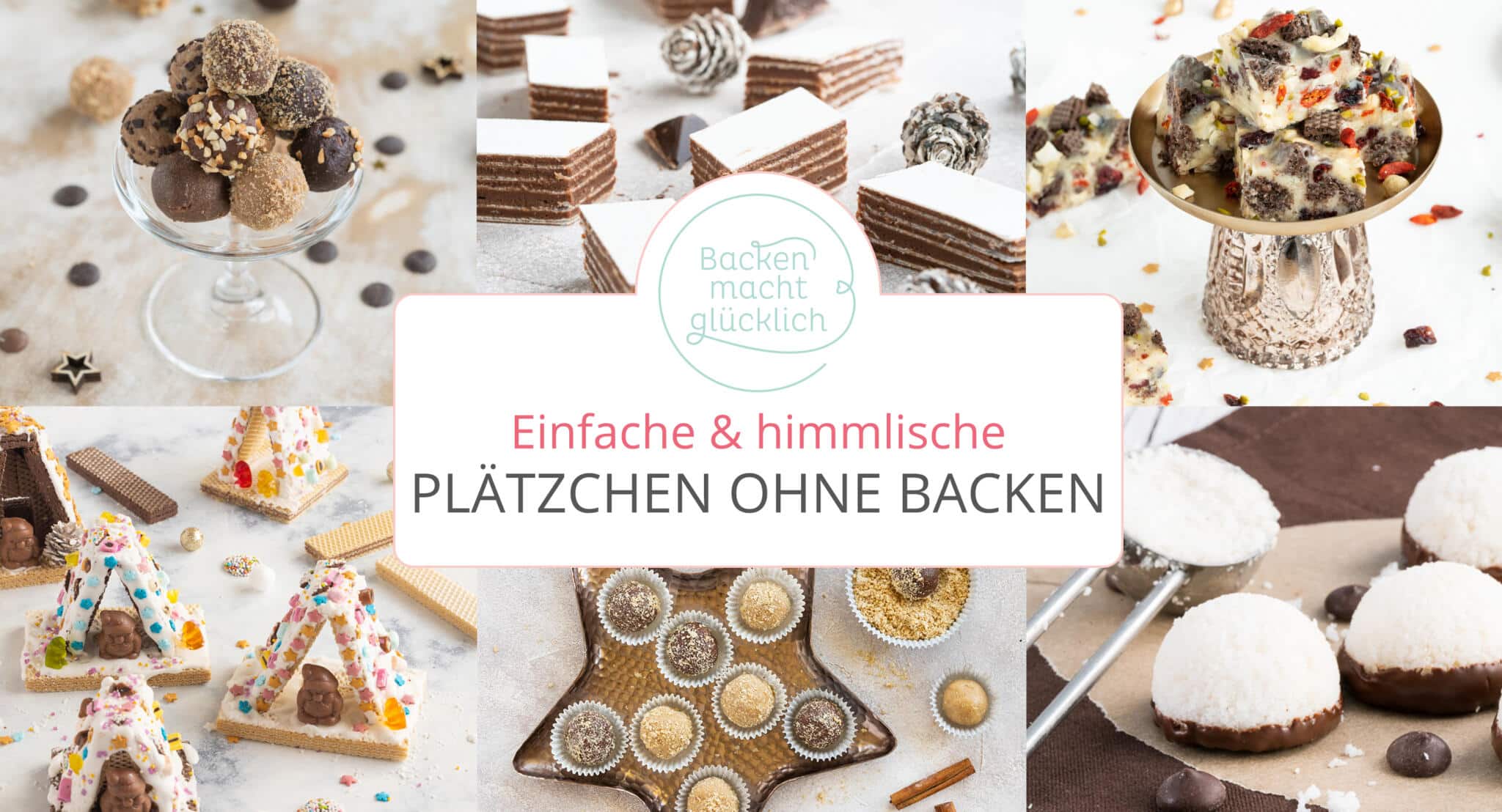 Weihnachtsplätzchen ohne Backen