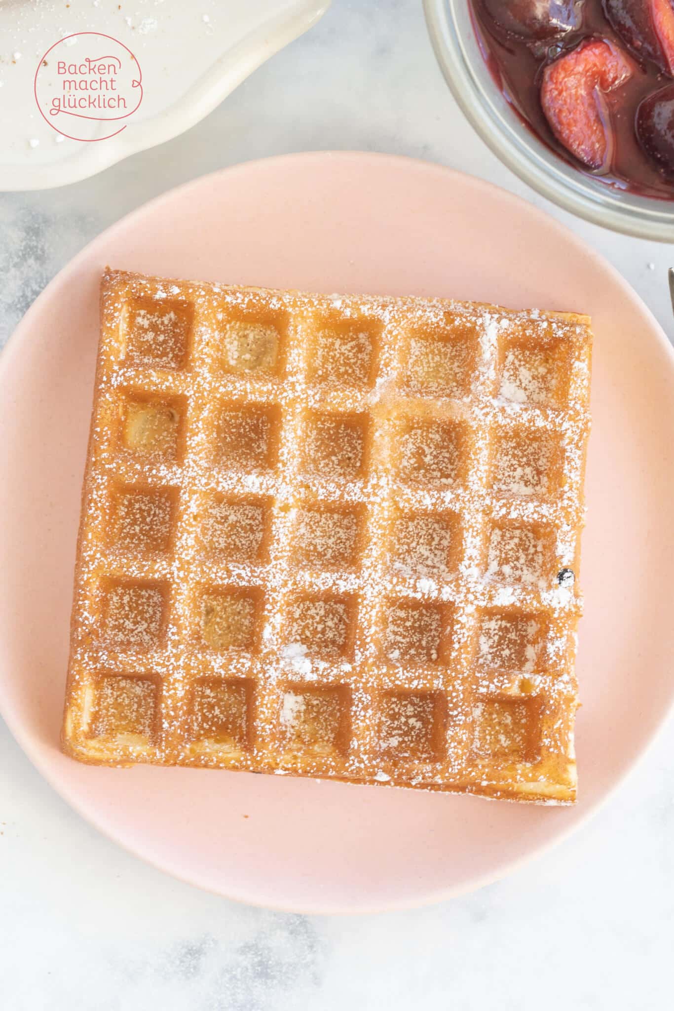 dicke belgische Waffeln
