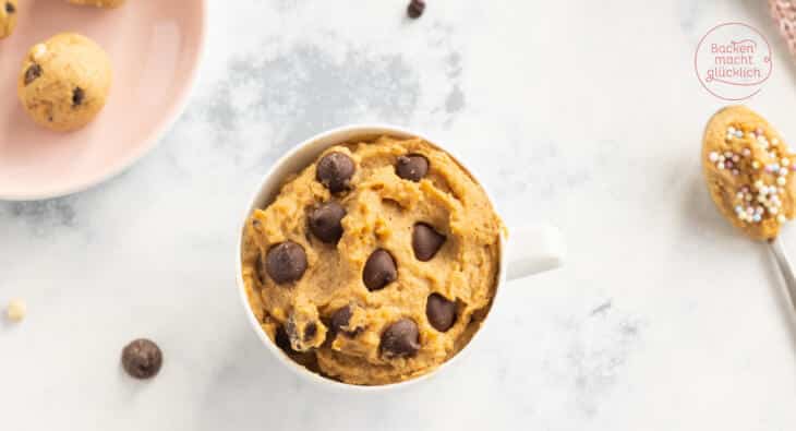 Kichererbsen Cookie Dough gesund