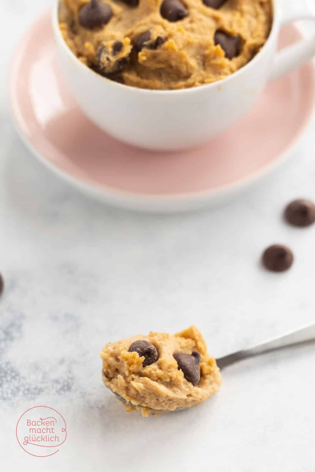 KichererbsenCookieDough Backen macht glücklich