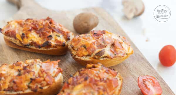 Pizzabrötchen | Backen macht glücklich Pizzabrötchen | Backen macht glücklich