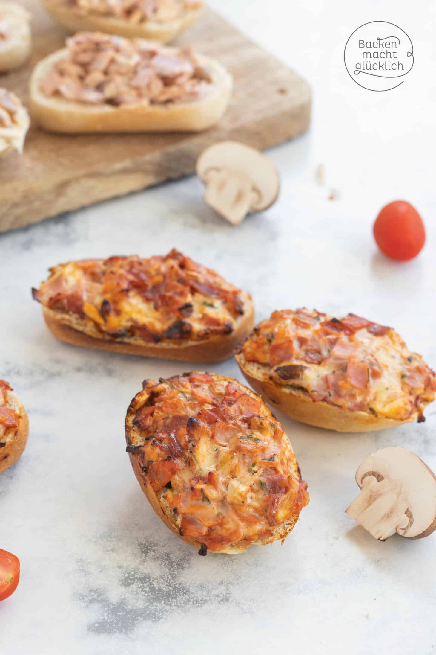 Pizzabrötchen | Backen macht glücklich Pizzabrötchen | Backen macht glücklich