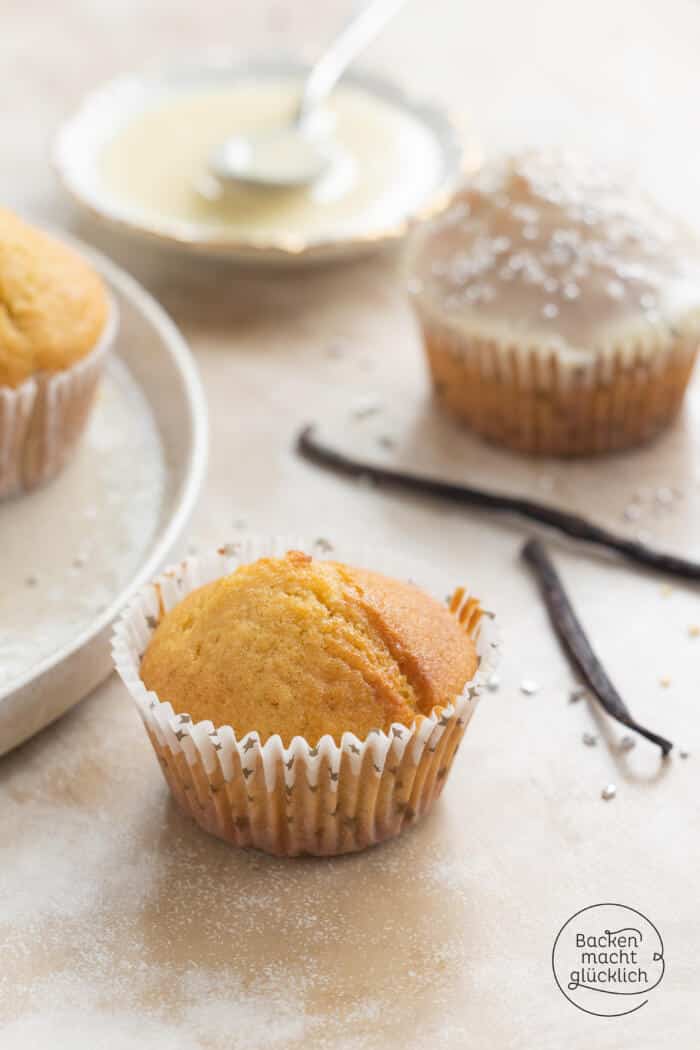 Vanille-Muffins: Das beste Rezept | Backen macht glücklich Vanille-Muffins: Das beste Rezept | Backen macht glücklich