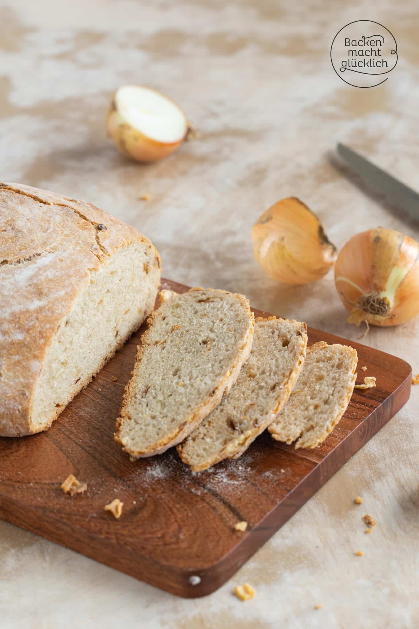 Zwiebelbrot wie vom Bäcker