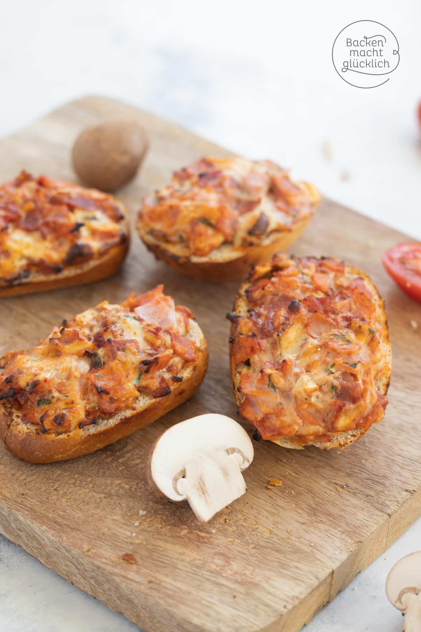 Pizzabrötchen | Backen macht glücklich