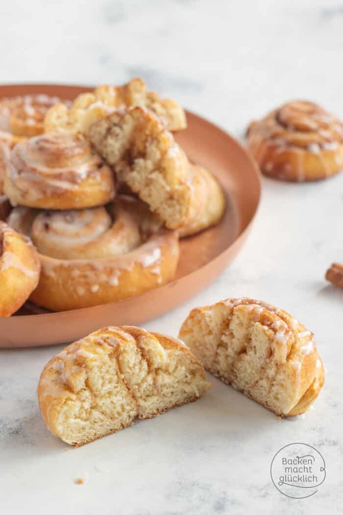 Zimtschnecken: Das beste Rezept | Backen macht glücklich