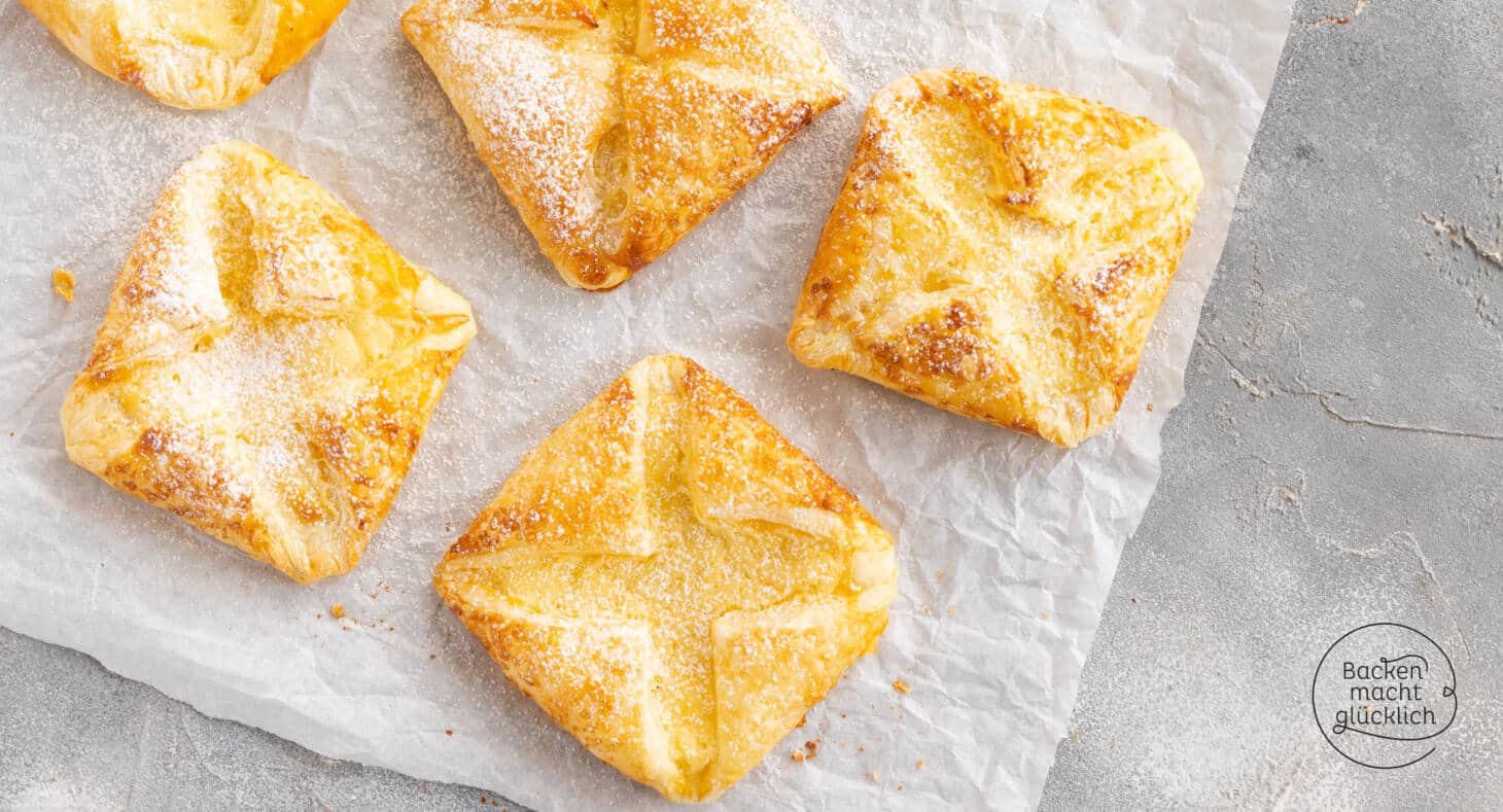 Quarktaschen wie vom Bäcker | Backen macht glücklich