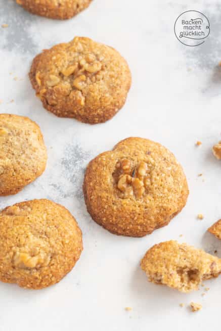 Walnuss-Cookies | Backen macht glücklich