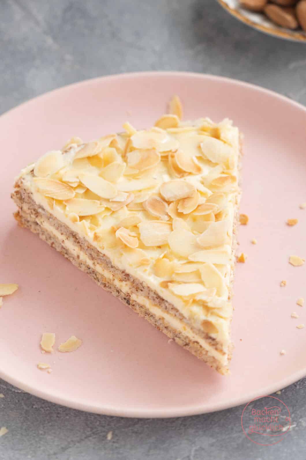 Schwedische Mandeltorte | Backen macht glücklich