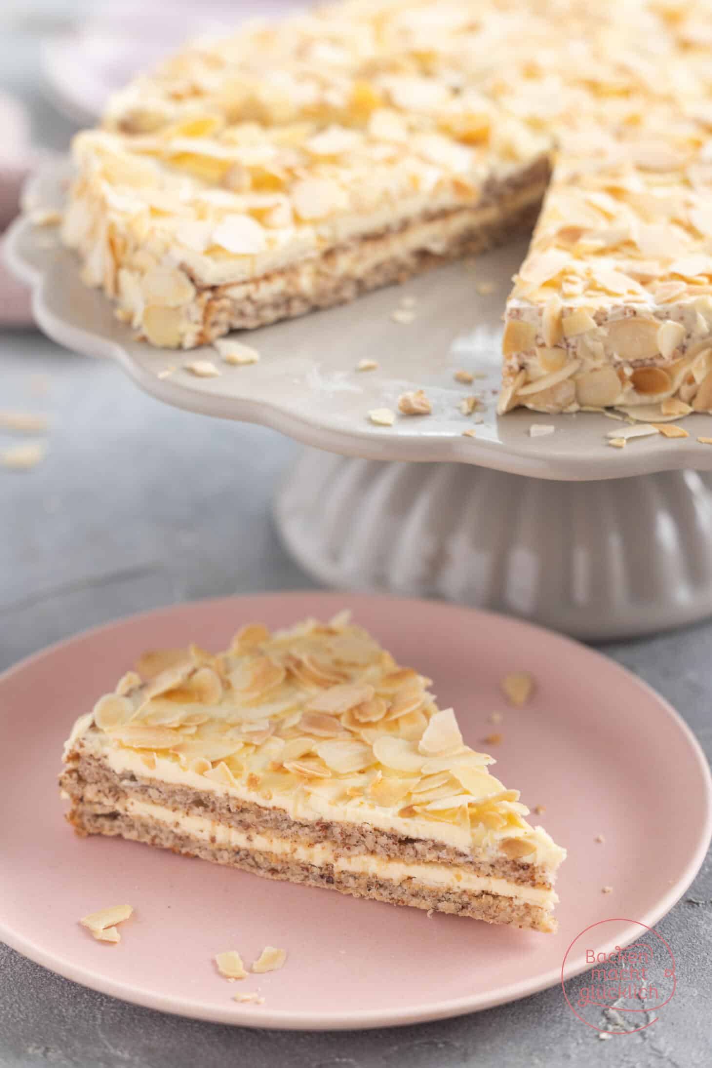 Schwedische Mandeltorte | Backen macht glücklich