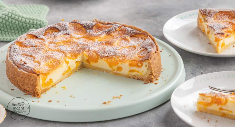 Käsekuchen mit Mandarinen | Backen macht glücklich