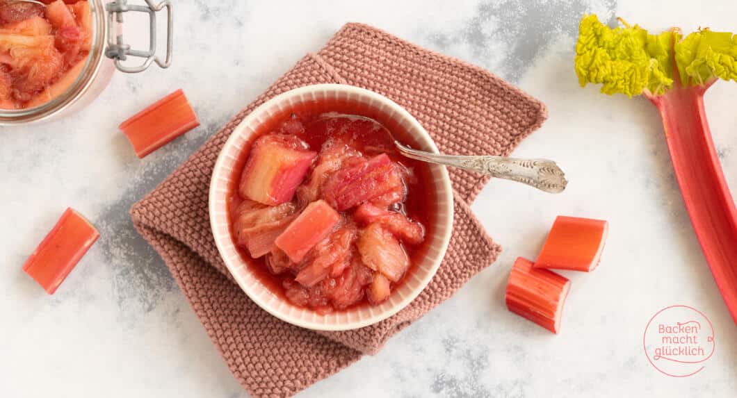 Rhabarberkompott | Backen macht glücklich