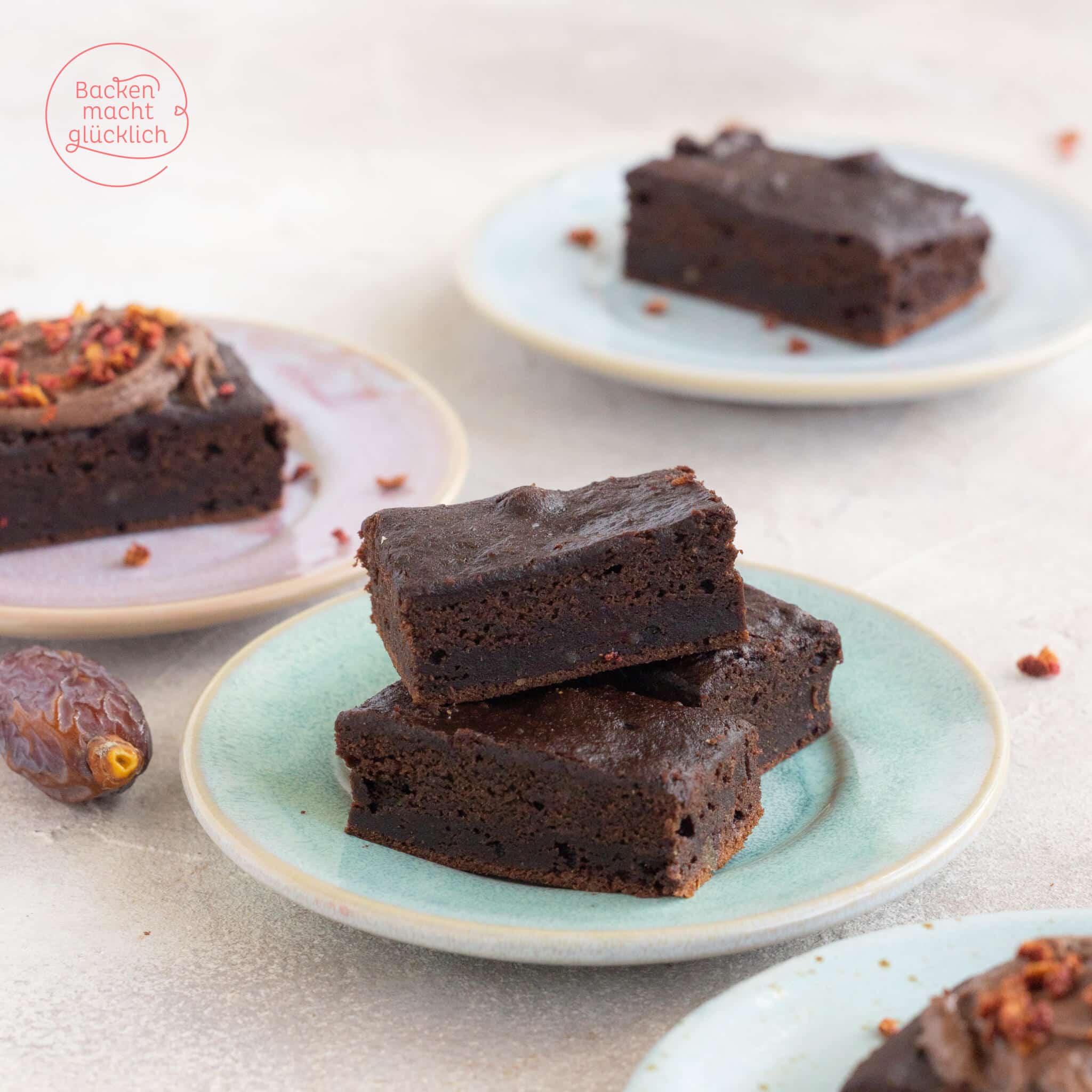 Schoko-Dattel-Kuchen | Backen macht glücklich