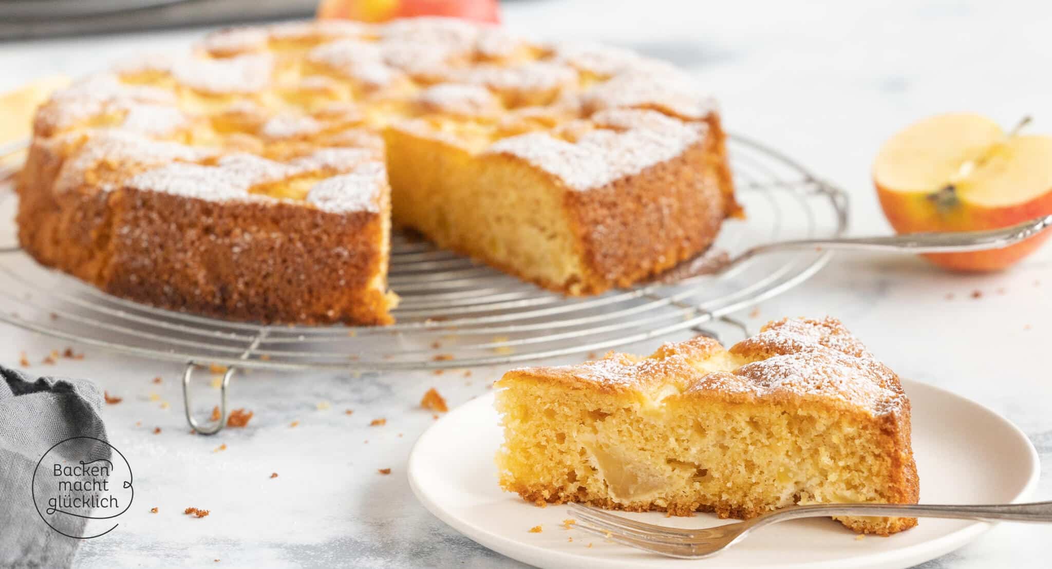 Glutenfreier Apfelkuchen