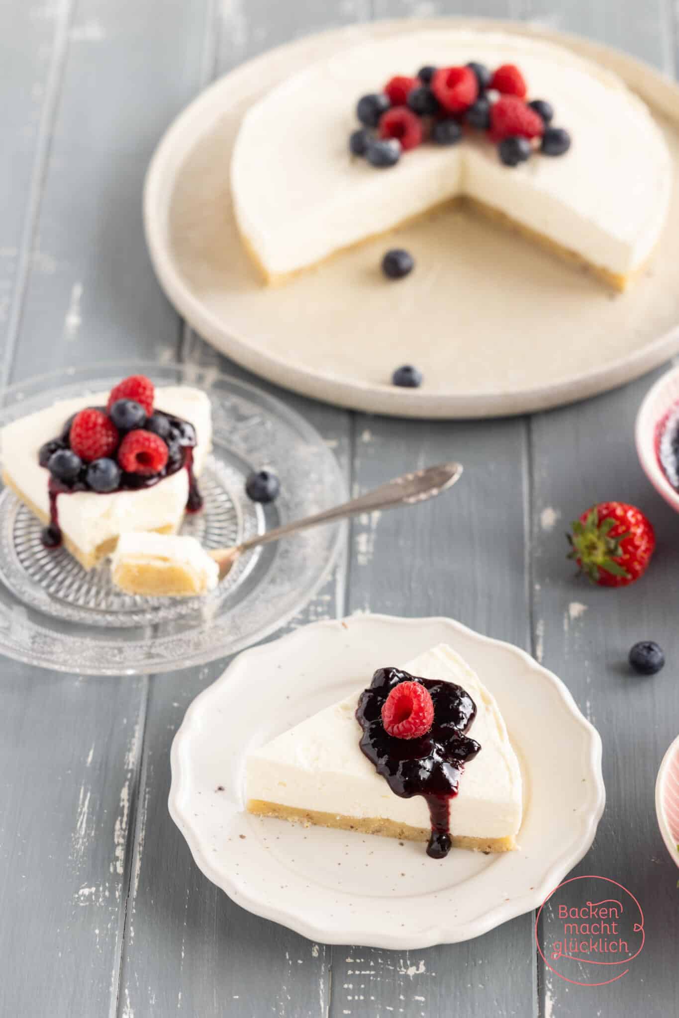 Low Carb Käsekuchen ohne Backen