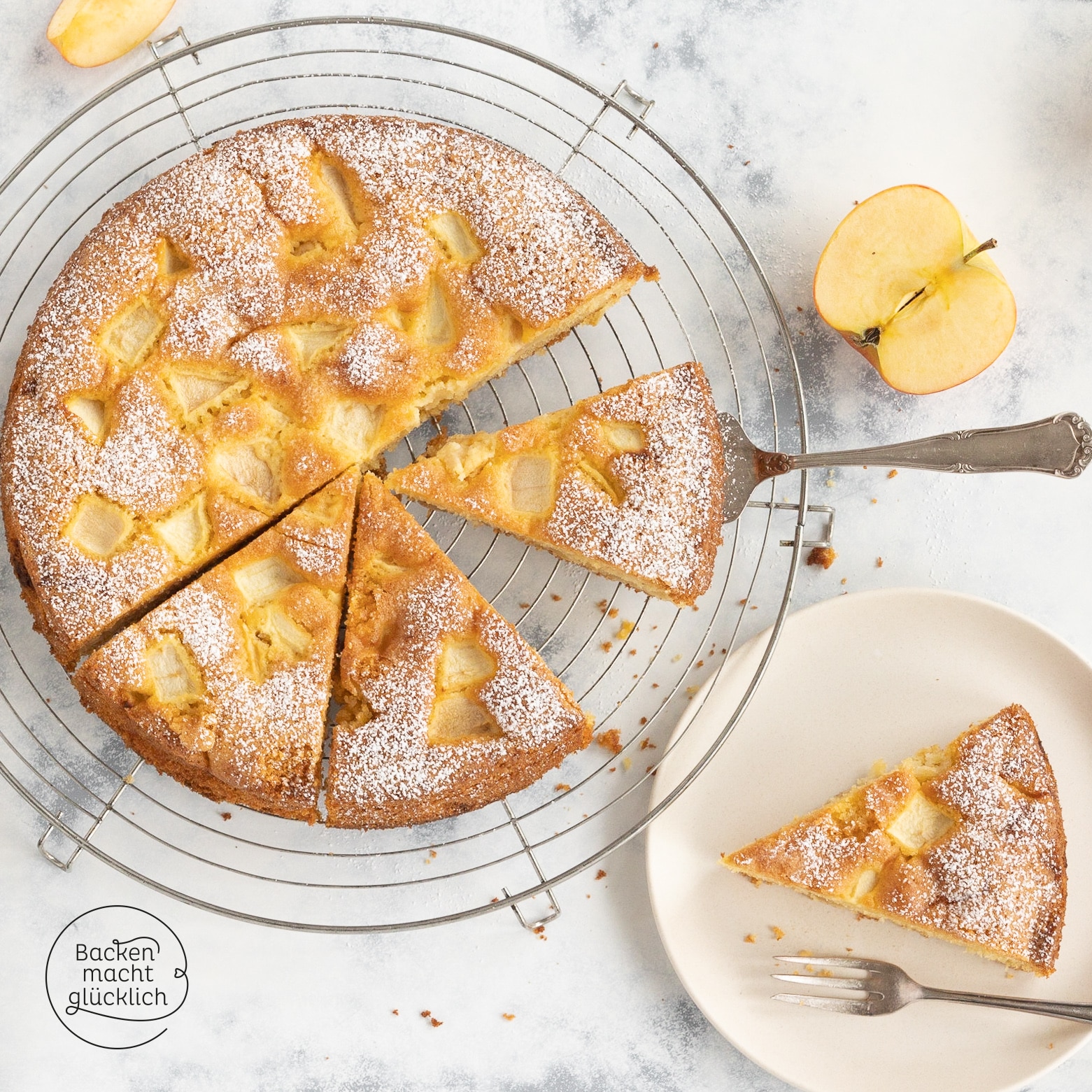 Glutenfreier Apfelkuchen-image