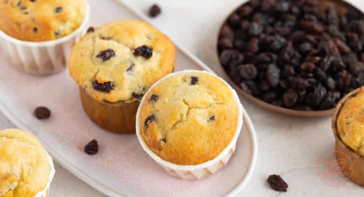 Rosinen-Muffins | Backen macht glücklich
