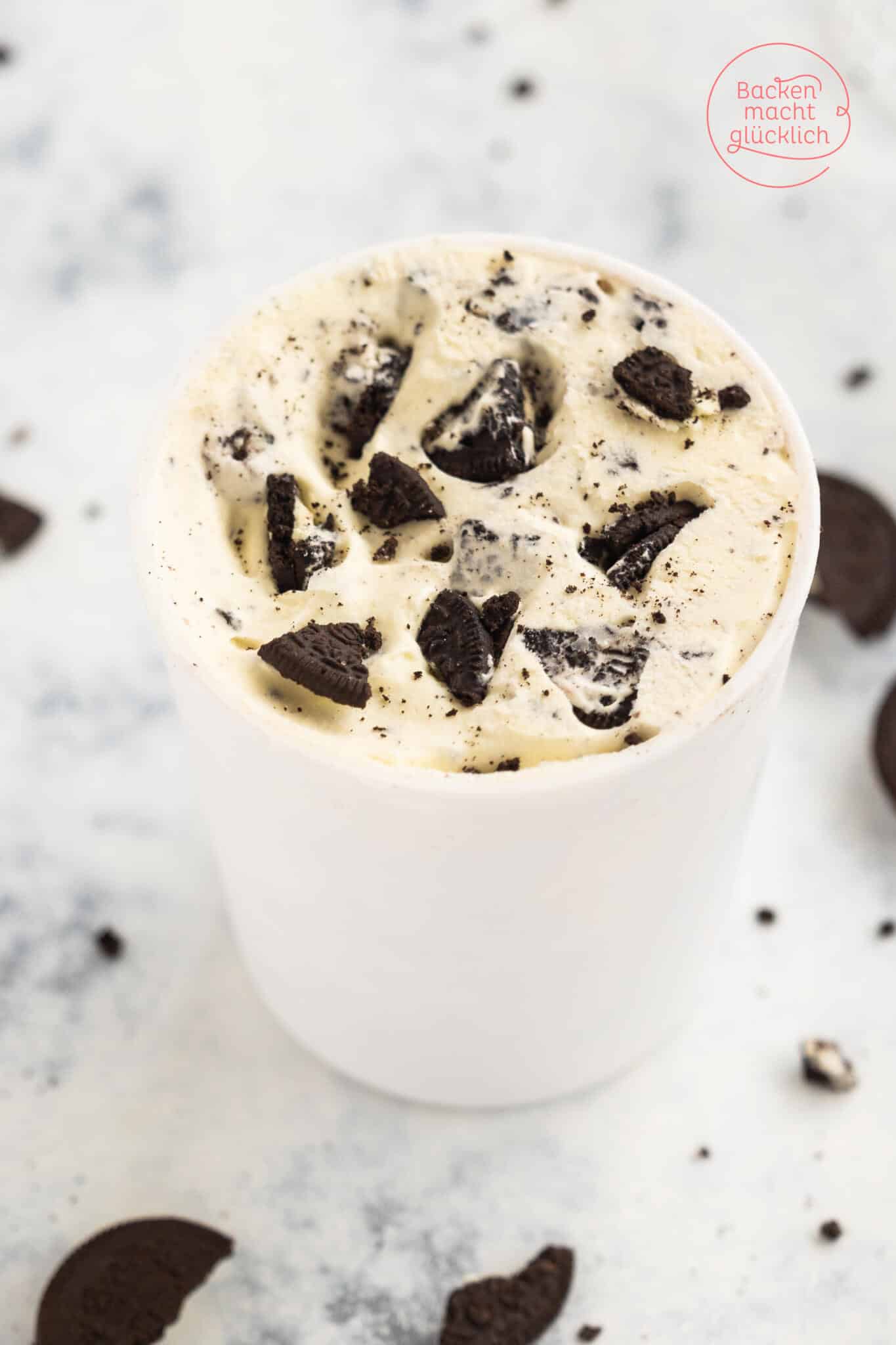 Oreo Eiscreme Rezept