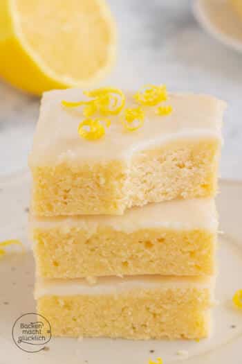 Zitronenbrownies