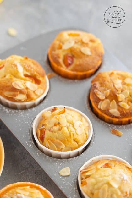 Aprikosen-Joghurt-Muffins