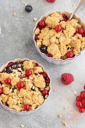 Beerencrumble vegan