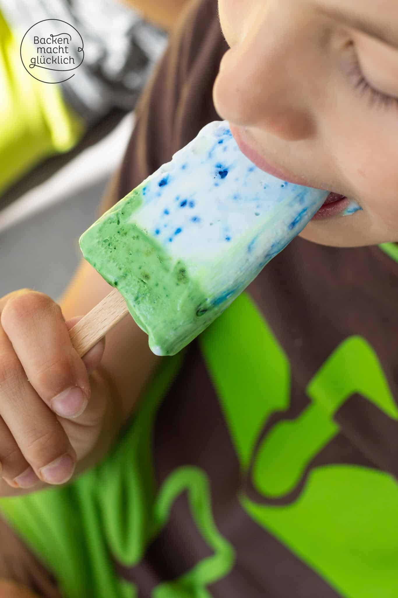 Eis am Stiel für Kinder