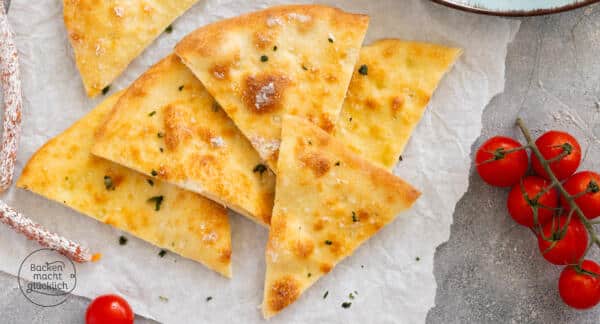 Pizzabrot | Backen macht glücklich