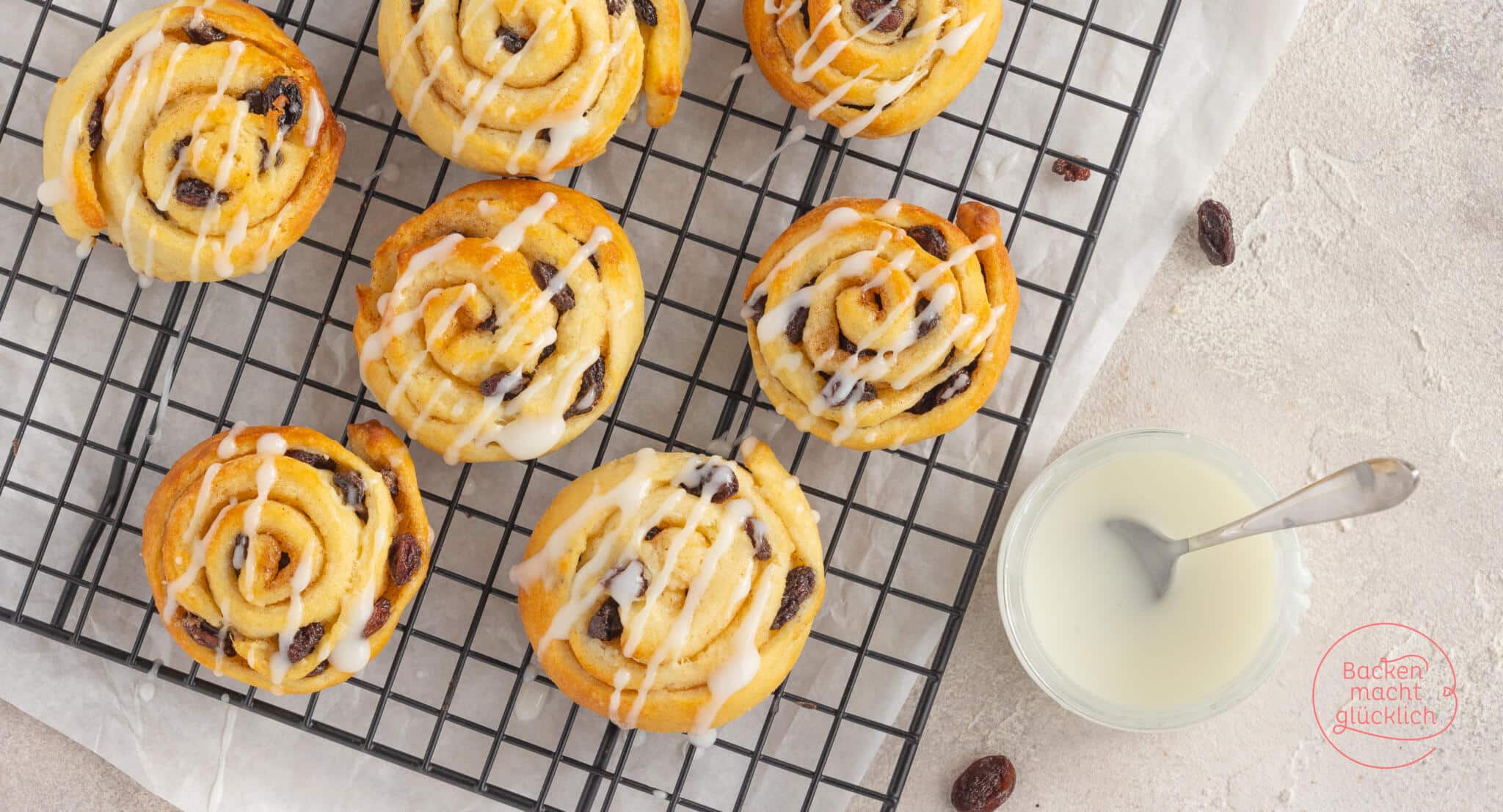 Rosinen-Schnecken-Rezept