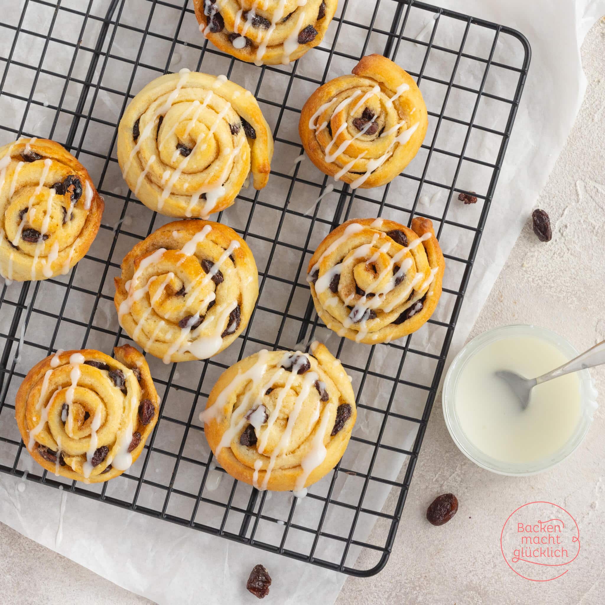 Rosinenschnecken | Backen macht glücklich Rosinenschnecken | Backen macht glücklich