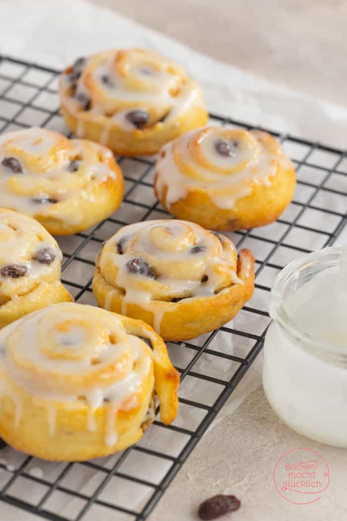 Rosinenschnecken | Backen macht glücklich