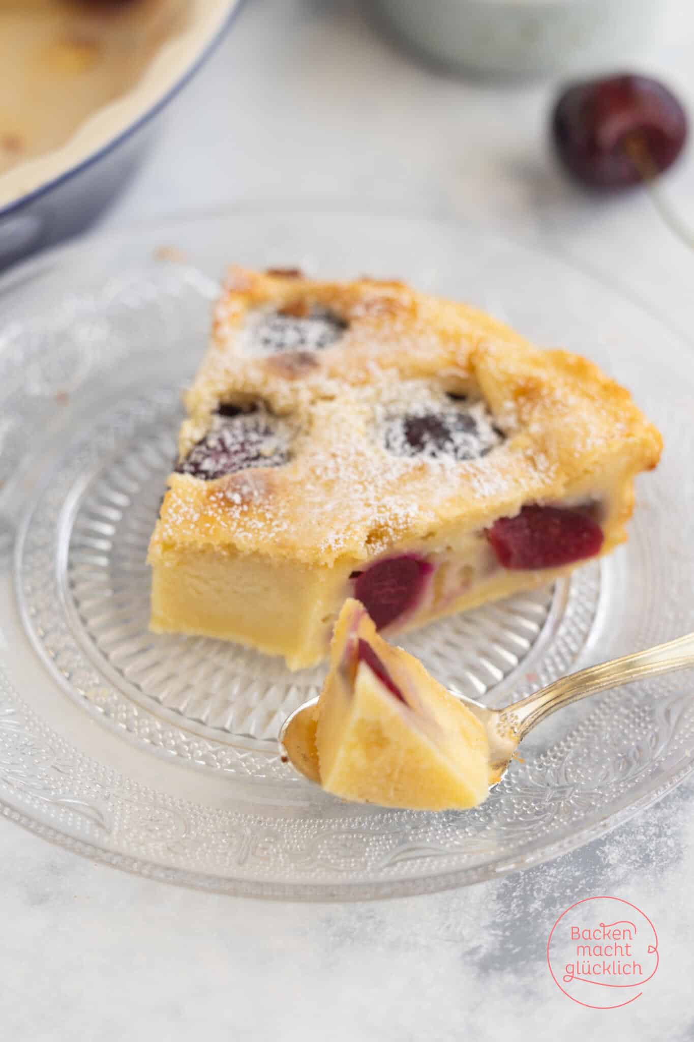 Clafoutis mit Kirschen